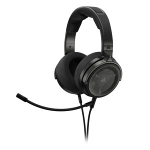 Corsair Virtuoso PRO Bedrade Open Back Gaming Headset - Afneembare Unidirectionele Microfoon - 50mm Graphene Drivers - 20Hz-40 kHz Frequentie Reponse - Carbon