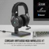 Corsair VIRTUOSO RGB WIRELESS XT High-Fidelity Gaming Headset met Spatial Audio (Dual-Wireless Aansluitingen, PC, Mac, PS5, Xbox Series X|S, Nintendo Switch en Mobiele...
