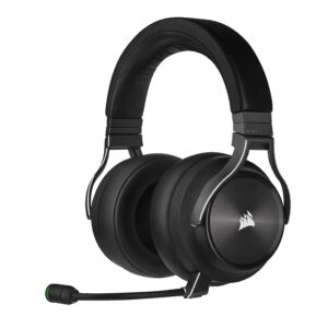 Corsair VIRTUOSO RGB WIRELESS XT High-Fidelity Gaming Headset met Spatial Audio (Dual-Wireless Aansluitingen, PC, Mac, PS5, Xbox Series X|S, Nintendo Switch en Mobiele...