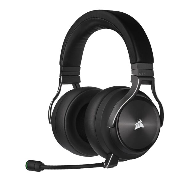 Corsair VIRTUOSO RGB WIRELESS XT High-Fidelity Gaming Headset met Spatial Audio (Dual-Wireless Aansluitingen, PC, Mac, PS5, Xbox Series X|S, Nintendo Switch en Mobiele...