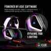 Corsair Void RGB Elite Draadloze Premium Gaming Headset met 7.1 Surround Sound - Discord gecertificeerd - werkt met PC, PS5 en PS4 - Koolgrijs (CA-9011201-NA)