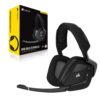 Corsair Void RGB Elite Draadloze Premium Gaming Headset met 7.1 Surround Sound - Discord gecertificeerd - werkt met PC, PS5 en PS4 - Koolgrijs (CA-9011201-NA)