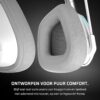 CORSAIR VOID v2 Draadloze Gaming Headset met Bluetooth voor PC, PS5, PS4, Switch & Mobiel – Dolby Atmos, 70 uur Batterijduur, Dubbele Draadloze, Snel Opladen – Wit