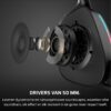 CORSAIR VOID v2 Draadloze Gaming Headset met Bluetooth voor PC, PS5, PS4, Switch & Mobiel – Dolby Atmos, 70 uur Batterijduur, Dubbele Draadloze, Snel Opladen – Koolstof