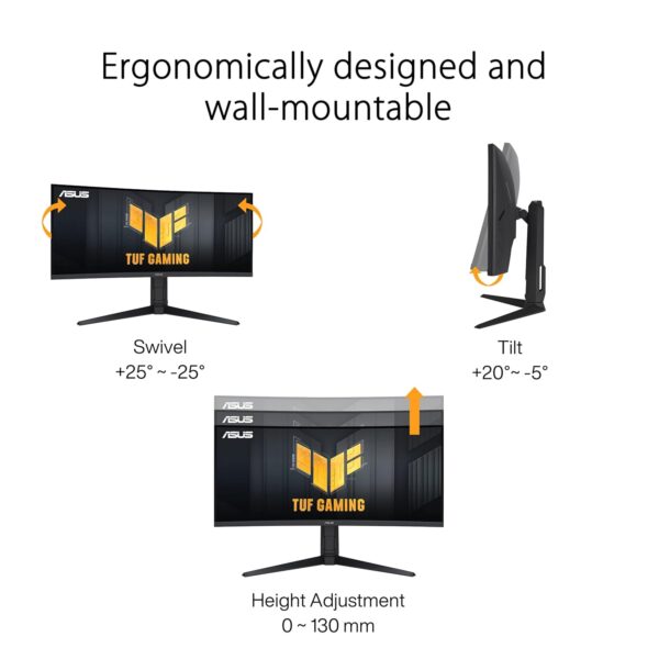 Dis 34 Asus VG34VQEL1A TUF Gaming Curved
