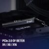 Elgato 4K Pro, Interne Capture Card: 8K60-Doorvoer/4K60 HDR10 met minieme vertraging opPS5/Pro, Xbox Series X/S, Switch 2, OBS en meer, voor streaming & opnemen, werkt met...