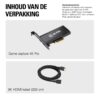 Elgato 4K Pro, Interne Capture Card: 8K60-Doorvoer/4K60 HDR10 met minieme vertraging opPS5/Pro, Xbox Series X/S, Switch 2, OBS en meer, voor streaming & opnemen, werkt met...