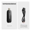 Elgato Cam Link 4K, externe camera-capture card, streamen en opnemen met DSLR, camcorder, action cam als webcam in 1080p60, 4K30 voor videovergaderen, thuiskantoor, gamen, op...