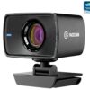 Elgato Facecam - 1080p60 True Full HD-webcam voor livestreaming, gaming, videogesprekken, Sony sensor, Geavanceerde lichtcorrectie, DSLR-stijlregeling, werkt met OBS, Zoom,...