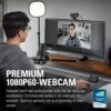 Elgato Facecam - 1080p60 True Full HD-webcam voor livestreaming, gaming, videogesprekken, Sony sensor, Geavanceerde lichtcorrectie, DSLR-stijlregeling, werkt met OBS, Zoom,...