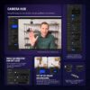 Elgato Facecam 4K – 4K60-studiowebcam, DSLR-achtige bediening, filmische effecten, 49 mm-objectieffilters, HDR, ongecomprimeerde video, geoptimaliseerd scherpstelgebied | USB-C...