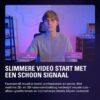 Elgato Facecam 4K – 4K60-studiowebcam, DSLR-achtige bediening, filmische effecten, 49 mm-objectieffilters, HDR, ongecomprimeerde video, geoptimaliseerd scherpstelgebied | USB-C...