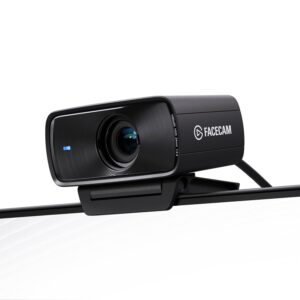 Elgato Facecam MK.2 – Premium Full HD Webcam voor streaming, gaming, videogesprekken, opnames, HDR-compatibel, Sony Sensor, PTZ Control – werkt met OBS, Zoom, Teams en meer,...