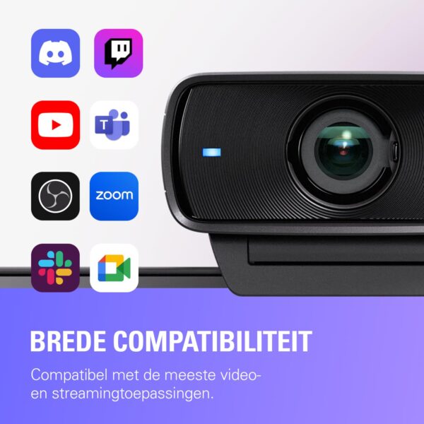 Elgato Facecam MK.2 – Premium Full HD Webcam voor streaming, gaming, videogesprekken, opnames, HDR-compatibel, Sony Sensor, PTZ Control – werkt met OBS, Zoom, Teams en meer,...