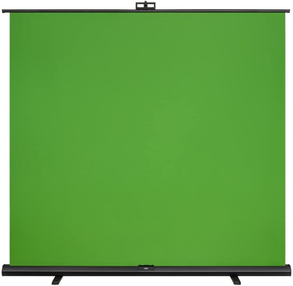 Elgato Green Screen, Collapsible Chromakey Background, Pleat-free Fabric and Ultra-Fast Background Immersion Setup for Streaming, Video Meeting, on Instagram, TikTok, Zoom,...