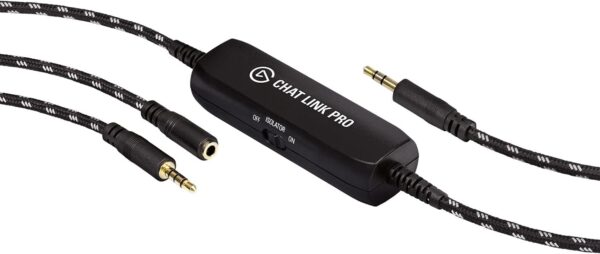 Elgato HD60 X - Stream en neem op in 1080p60 HDR10 of 4K30 met ultralage latentie, zwart & Elgato Chat Link Pro - Audio-adapter voor PS5, PS4, Nintendo Switch