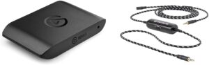 Elgato HD60 X - Stream en neem op in 1080p60 HDR10 of 4K30 met ultralage latentie, zwart & Elgato Chat Link Pro - Audio-adapter voor PS5, PS4, Nintendo Switch