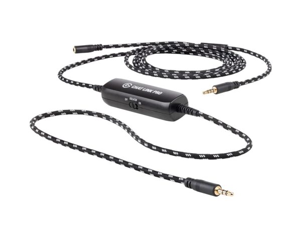 Elgato HD60 X - Stream en neem op in 1080p60 HDR10 of 4K30 met ultralage latentie, zwart & Elgato Chat Link Pro - Audio-adapter voor PS5, PS4, Nintendo Switch