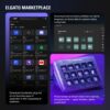 Elgato Stream Deck+, Audio Mixer, Live Production and Studio Controller for Content Creators, Streaming, Gaming, with customizable touch strip dials and LCD keys, works with Mac...