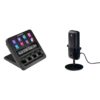 Elgato Stream Deck+, Audio Mixer, Studio Controller for Content Creators, Streaming, Works with Mac and PC & Elgato Wave:3 - Premium USB Condenser Microphone, for Mac, PC