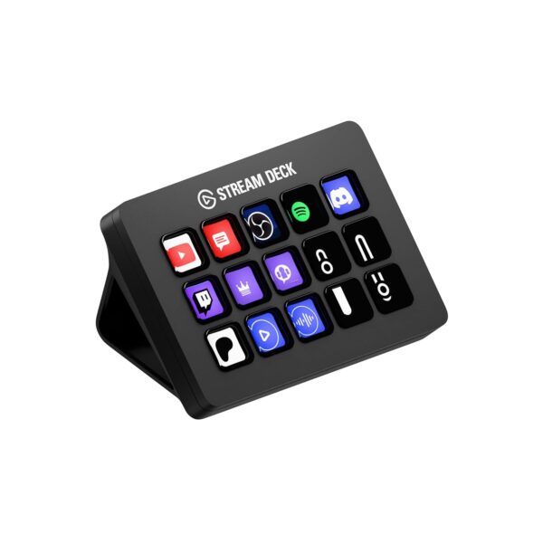 Elgato Stream Deck XL – Advanced studio controller, 32 macro keys, launches actions in apps and software such as OBS, Twitch, YouTube and more, works with Mac and PC