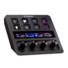 Elgato Stream Deck + XLR - Audio Mixer & Controller, XLR to USB rear microphone interface, compatible with any XLR microphone for podcasting, streaming, content creators, dials...