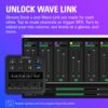 Elgato Stream Deck + XLR - Audio Mixer & Controller, XLR to USB rear microphone interface, compatible with any XLR microphone for podcasting, streaming, content creators, dials...