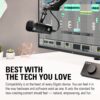 Elgato Wave DX - Dynamic XLR Microphone, Cardioid Pattern, Noise Cancellation, Voice Optimized for Podcasts, Streaming, No Signal Booster Needed, Works with Any Interface, for...
