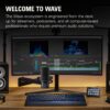 Elgato Wave Mic Arm LP, Premium Low Profile Microphone Arm and Cable Ducts, Desk Clamp, Versatile Attachment and Fully Adjustable, Perfect for Podcasts, Streaming, Gaming, Home...