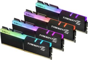 G. Skill Trident Z RGB 32GB DDR4 3200MHz Module Geheugenmodule (32GB, 4x 8GB, DDR4, 3200MHz, zwart)