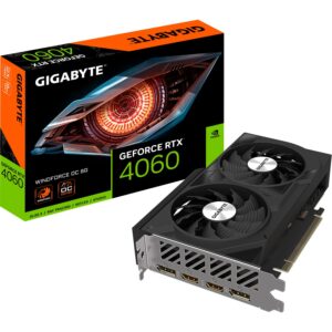 Gigabyte GeForce RTX 4060 WINDFORCE OC 8G NVIDIA 8 Go GDDR6