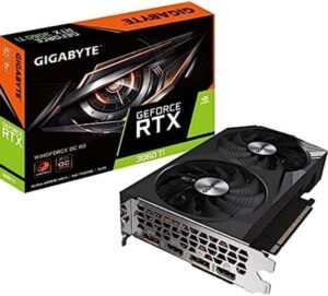Gigabyte RTX 3060 Ti WINDFORCE OC 8GB grafische kaart, GV-N306TWF2OC-8GD