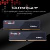 G.SKILL Ripjaws S5 Series (Intel XMP 3.0) 32GB (2x16GB) 6000MT/s CL30-40-40-96 1.35V DDR5 RAM Desktop computer memory UDIMM - Matt Black (F5-6000J3040F16GA2-RS5K)