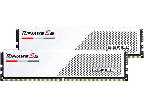 G.SKILL Ripjaws S5 Series (Intel XMP 3.0) 32GB (2x16GB) 6000MT/s CL30-40-40-96 1.35V DDR5 RAM Desktop computer memory UDIMM - Matt Black (F5-6000J3040F16GA2-RS5K)