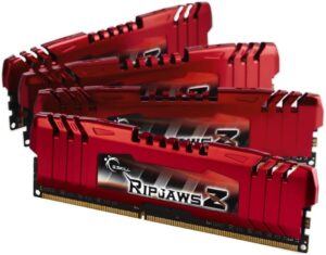 G.Skill RipjawsZ werkgeheugen 32GB (1600MHz, 240-polig, CL10, 4X 8GB) DDR3-RAM Kit