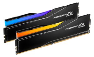 G.SKILL Trident Z5 CK RGB-serie (Intel XMP 3.0) DDR5 RAM 48 GB (2x24GB) 8800MT/s CL42-55-55-140 1.45V desktopcomputergeheugen CUDIMM - Mirror Black (F5-8800C4255H24GX2-TZ5CRK)