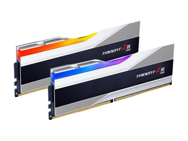 G.SKILL Trident Z5 RGB Series (Intel XMP 3.0) DDR5 RAM 32GB (2x16GB) 6400MT/s CL32-39-39-102 1.40V Desktop Computer Memory UDIMM - Matt Black (F5-6400J3239G16GA2-TZ5RK)