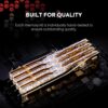G.SKILL Trident Z5 Royal Neo Series (AMD Expo) DDR5 RAM 96GB (2X 48GB) 6000MT/s CL28-36-36-96 1.35V Desktop Computer Memory U-DIMM - Gold (F5-6000J2836F48GX2-TR5NG)