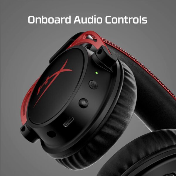 HyperX 4P5D4AA Cloud Alpha Wireless - Gaming Headset voor PC, 300 uur batterijduur, DTS Hoofdtelefoon: X Ruimtelijke Audio, Geheugenschuim, Dual Chamber Drivers,...