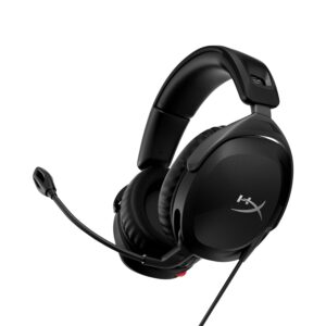 HYPERX 519T1AA Cloud Stinger 2 – Lichtgewicht over-ear headset met microfoon, Swivel-to-mute-functie, 50 mm drivers, pc-compatibel, zwart