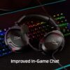 HYPERX 519T1AA Cloud Stinger 2 – Lichtgewicht over-ear headset met microfoon, Swivel-to-mute-functie, 50 mm drivers, pc-compatibel, zwart