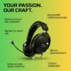 HYPERX 519T1AA Cloud Stinger 2 – Lichtgewicht over-ear headset met microfoon, Swivel-to-mute-functie, 50 mm drivers, pc-compatibel, zwart