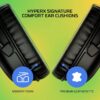 HyperX Cloud II Core Wireless Gaming Headset voor PC, DTS Headphone: X Space Audio, visco-elastische oorkussens, zwart