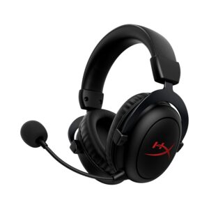 HyperX Cloud II Core Wireless Gaming Headset voor PC, DTS Headphone: X Space Audio, visco-elastische oorkussens, zwart