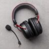 HyperX Cloud II draadloze gamingheadset voor PC, Xbox Series X|S, Xbox One, lange batterijduur tot 30 uur, 7.1 surround sound, afneembare ruisonderdrukkende microfoon, zwart/rood