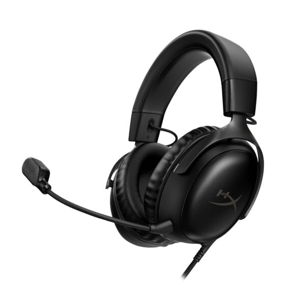 HYPERX Cloud III bekabelde gamingheadset PC PS5 Xbox-serie X|S schuine drivers van 53 mm DTS Memory Foam Stevig frame Ultraheldere microfoon van 10 mm USB-C USB-A 3,5 mm