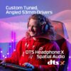 HYPERX Cloud III - bekabelde gamingheadset, pc, PS5, Xbox Series X|S, schuine drivers van 53 mm, DTS, traagschuim, duurzaam frame, ultraheldere microfoon van 10 mm, USB-C,...