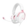 HyperX Cloud III Gaming-headset, PC, PS5, Xbox Series X|S, Angled 53 mm Driver, DTS, Memory Foam, Duurzaam Frame, Ultra-Clear 10 mm Mic, USB-C, USB-A, 3,5 mm, roze