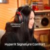HyperX Cloud III S Draadloze gaming-headset, multiplatform, 2,4 GHz, bluetooth, batterijduur tot 120 uur, 2,4 GHz, 53 mm kanteldriver, 10 mm afneembare microfoon, zwart