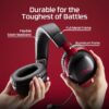 HyperX Cloud III S Draadloze gaming-headset, multiplatform, 2,4 GHz, bluetooth, batterijduur tot 120 uur, 2,4 GHz, 53 mm kanteldriver, 10 mm afneembare microfoon, zwart